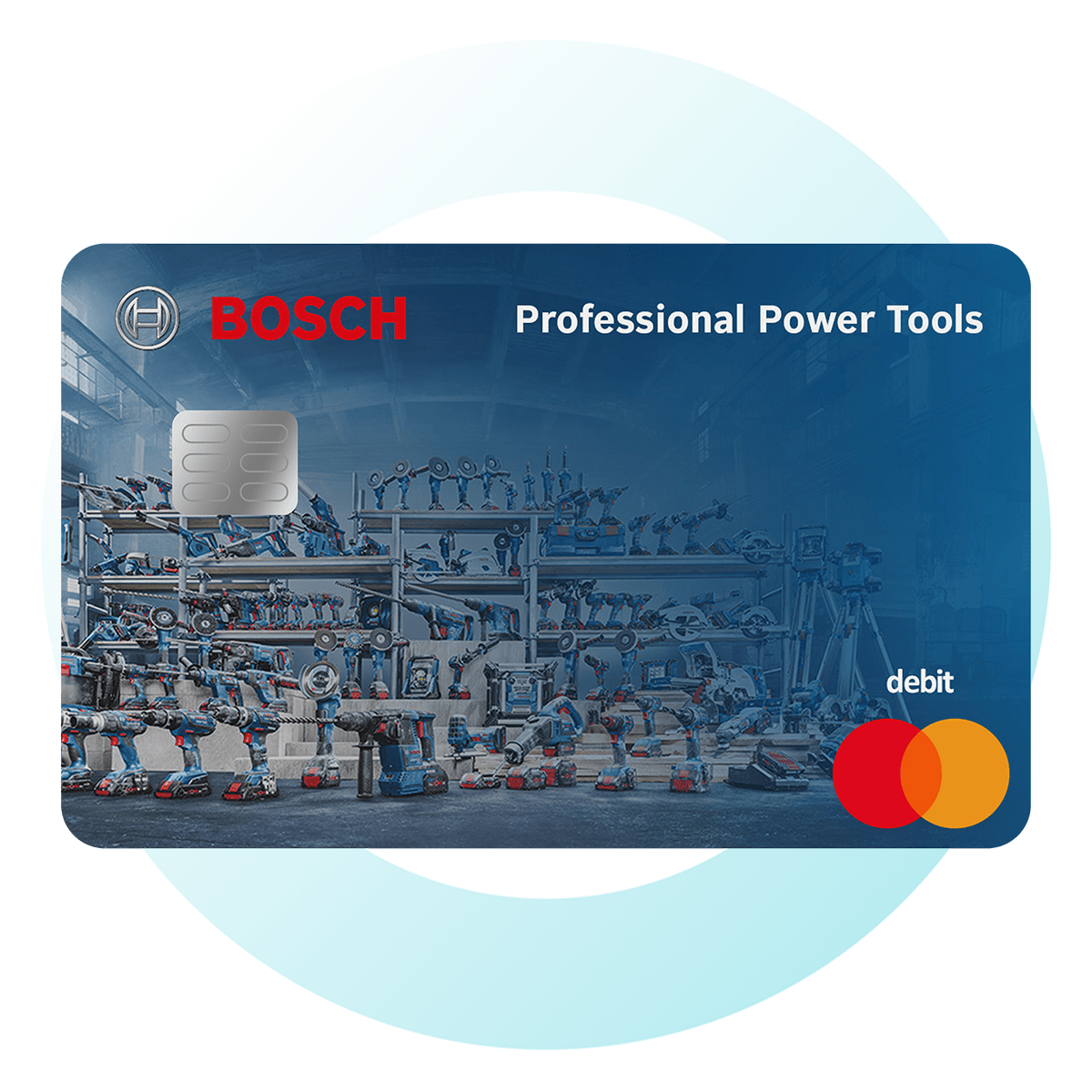 Bosch branded prepaid card