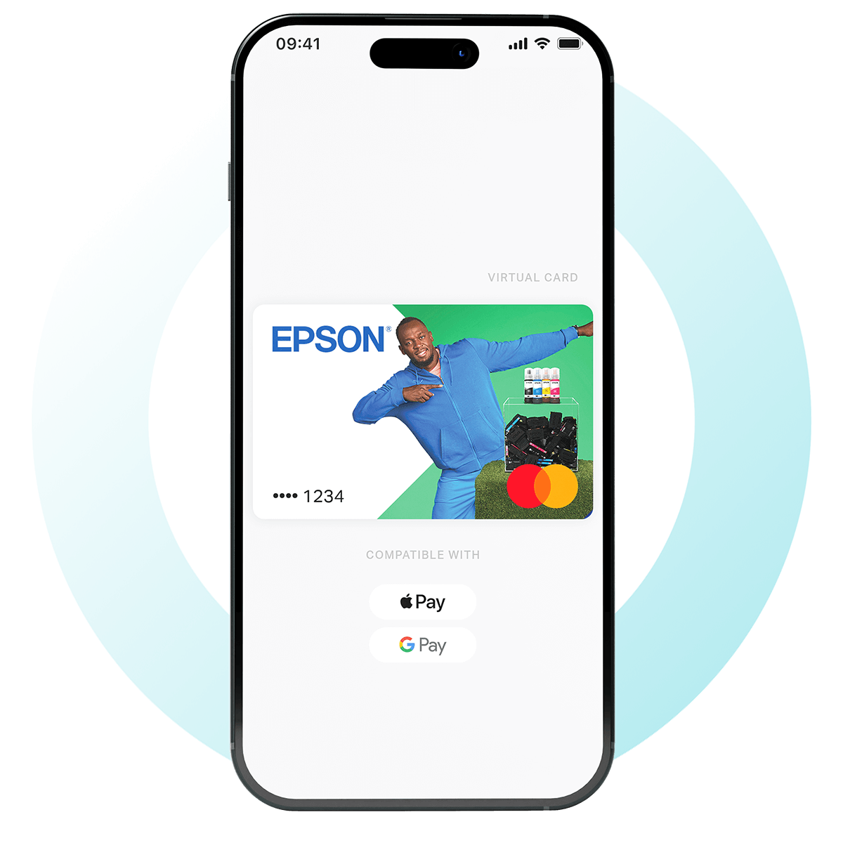 EPSON prepaid card with Apple and Google Pay