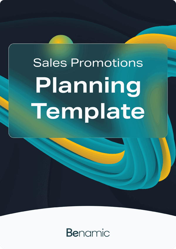 Sales Promotion Planning Template Document Cover Page